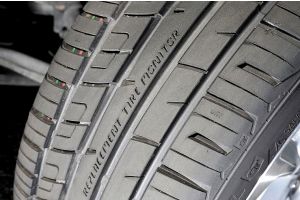 RTM indikátor na pneumatike General Tire.